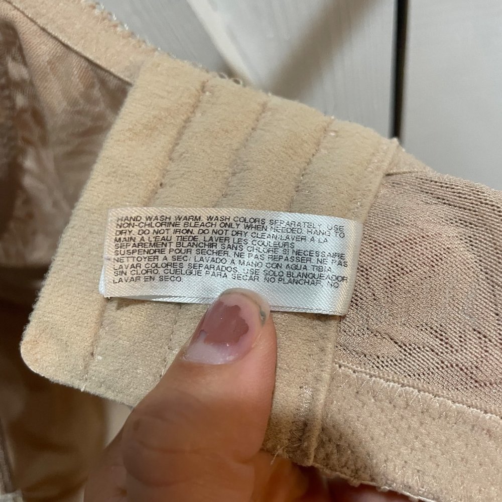 Wacoal Jacquard Underwire Bra nude 36DDD - Picture 5 of 6